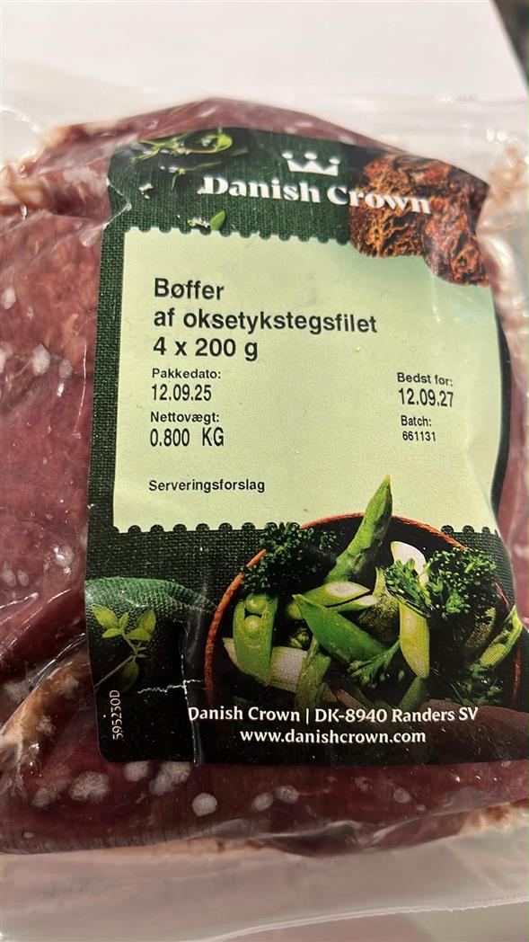 BÚFFAR 4 STK. Á 200 GR.